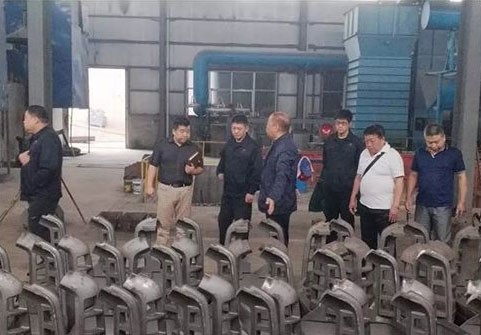 山佳閥門迎來(lái)中傳公司楊部長(zhǎng)一行人參考觀察